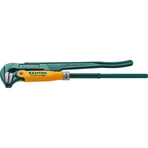 Трубный ключ KRAFTOOL Panzer-90 №1, прямые губки 2734-10_z02 Трубный ключ KRAFTOOL Panzer-90 №1, прямые губки 2734-10_z02