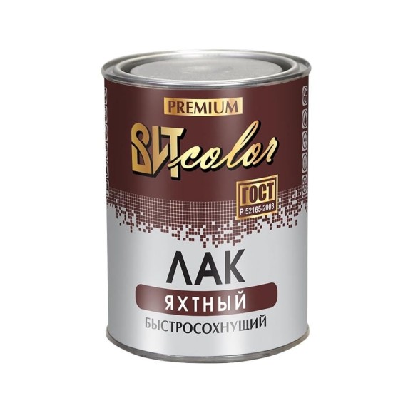 Яхтный лак Царицынские краски ВИТ color глянцевый, 0.7 кг 18438