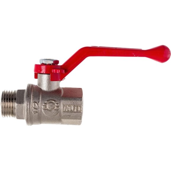 Шаровой кран VALFEX PREMIUM для воды, 1/2" ВР/НР, рычаг VF.215.NR1.012.PREMIUM Шаровой кран VALFEX PREMIUM для воды, 1/2" ВР/НР, рычаг VF.215.NR1.012.PREMIUM