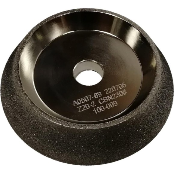 Диск CBN для заточки сверл из быстрорежущей стали для ZM-20 AURA TOOLS 71020102 Диск CBN для заточки сверл из быстрорежущей стали для ZM-20 AURA TOOLS 71020102