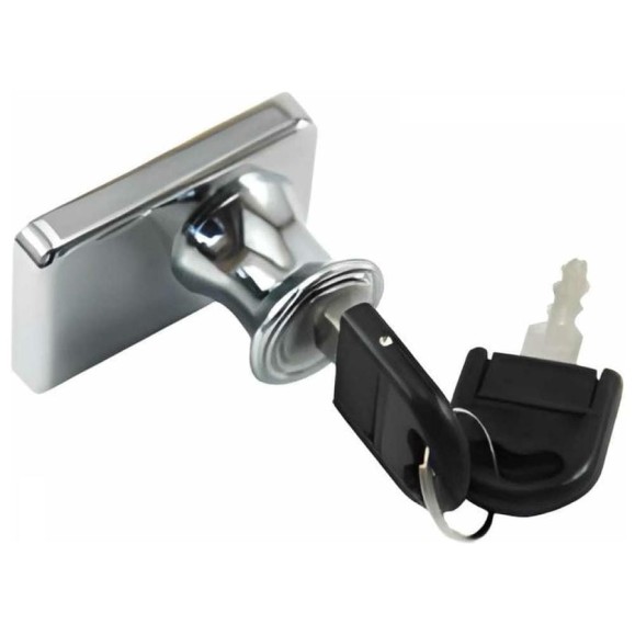 Замок для стекла MFK-TORG 2 двери Z/S035333901 409 Z/S0103