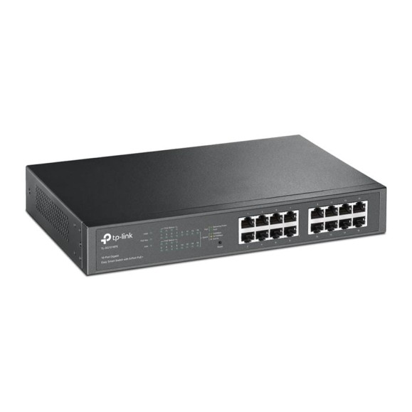 16-портовый гигабитный коммутатор TP-Link easy smart TL-SG1016PE 16-портовый гигабитный коммутатор TP-Link easy smart TL-SG1016PE