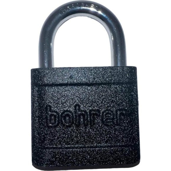Навесной замок BOHRER ВСЧ-30 дужка сталь, 3 ключа 71041301