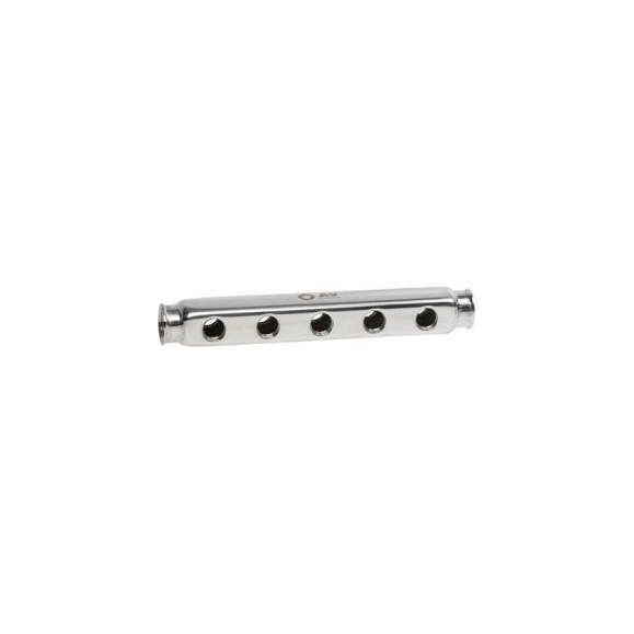Коллектор AV Engineering 1/2х5 выходов, двухсторонний AVE155020 Коллектор AV Engineering 1/2х5 выходов, двухсторонний AVE155020