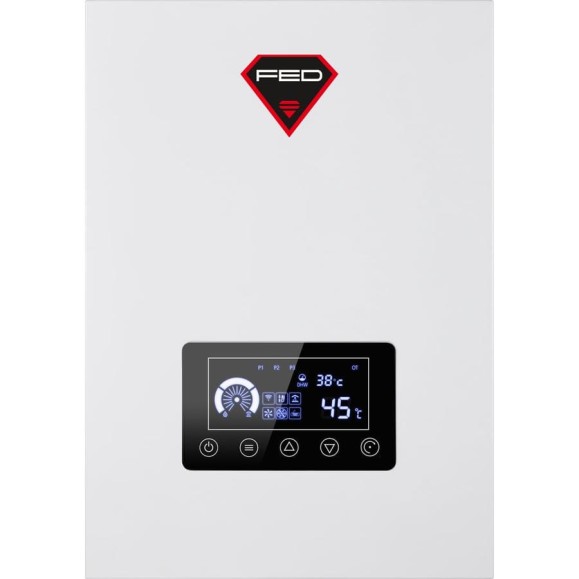 Электрический котел FED Electric 13 кВт 230/400V + возможность подключения ГВС и Wi-Fi 2051862 BF13