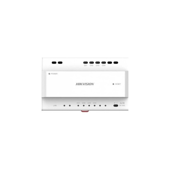 Блок аудио/видео согласования для 2-х проводной системы Hikvision DS-KAD704 24297 Блок аудио/видео согласования для 2-х проводной системы Hikvision DS-KAD704 24297