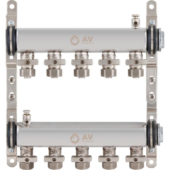 Коллекторная группа AV Engineering AVE134, 5 выходов AVE13400105 Коллекторная группа AV Engineering AVE134, 5 выходов AVE13400105