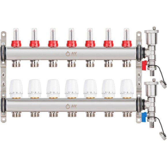 Коллекторная группа AV Engineering AVE136, 7 выходов AVE13600107 Коллекторная группа AV Engineering AVE136, 7 выходов AVE13600107