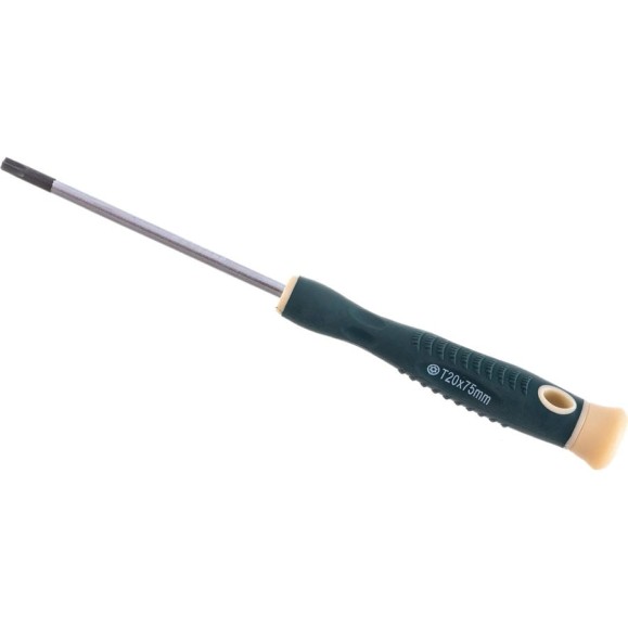 Отвертка Rockforce TORX с отверстием ювелирная T20Hх75мм RF-73707520(19567) Отвертка Rockforce TORX с отверстием ювелирная T20Hх75мм RF-73707520(19567)
