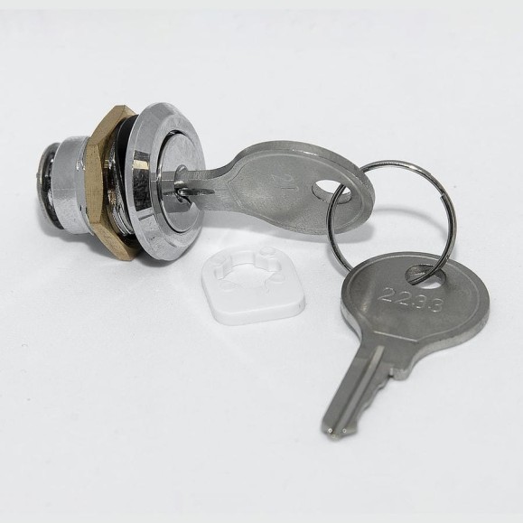 Металлический замок с ключом TEHNOPLAST для распределительных щитков серии C LockC-M PN131440 Металлический замок с ключом TEHNOPLAST для распределительных щитков серии C LockC-M PN131440
