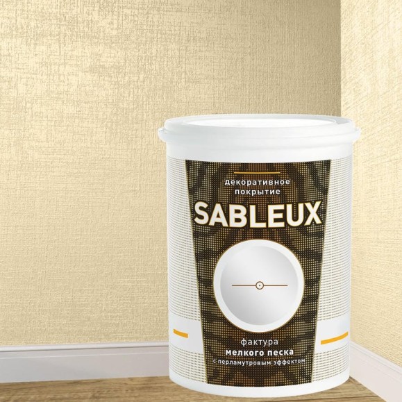 Декоративное покрытие L’impression Sableux 2.5 л, с фактурой мелкого плотного перламутрового песка цвет Светло бежевый 32085 M88WB97BBK Декоративное покрытие L’impression Sableux 2.5 л, с фактурой мелкого плотного перламутрового песка цвет Светло бежевый 32085 M88WB97BBK