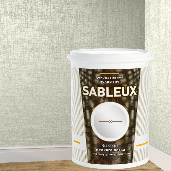 Декоративное покрытие L’impression Sableux 2.5 л, с фактурой мелкого плотного перламутрового песка цвет Зеленый 32101 6LX24TN7VE Декоративное покрытие L’impression Sableux 2.5 л, с фактурой мелкого плотного перламутрового песка цвет Зеленый 32101 6LX24TN7VE