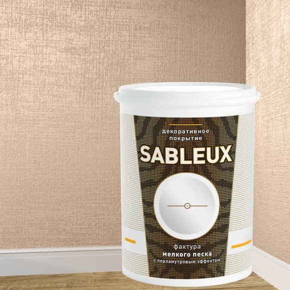 Декоративное покрытие L’impression Sableux 2.5 л, с фактурой мелкого плотного перламутрового песка цвет Светло розовый 32074 GUYPRC8HKK Декоративное покрытие L’impression Sableux 2.5 л, с фактурой мелкого плотного перламутрового песка цвет Светло розовый 32074 GUYPRC8HKK