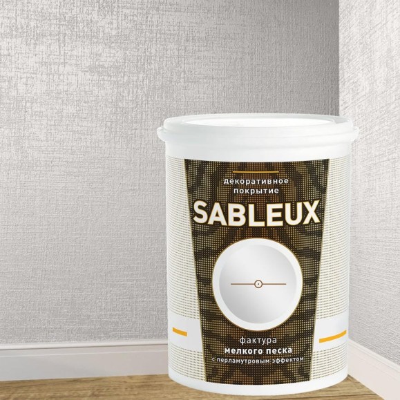 Декоративное покрытие L’impression Sableux 1 л, с фактурой мелкого плотного перламутрового песка цвет Светло серый 32111 JL4VUCKEYX Декоративное покрытие L’impression Sableux 1 л, с фактурой мелкого плотного перламутрового песка цвет Светло серый 32111 JL4VUCKEYX