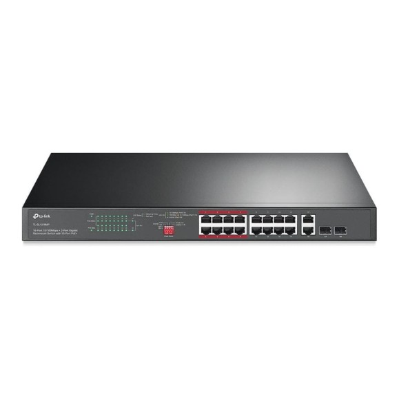 Неуправляемый коммутатор на 16 портов TP-Link TL-SL1218MP Неуправляемый коммутатор на 16 портов TP-Link TL-SL1218MP