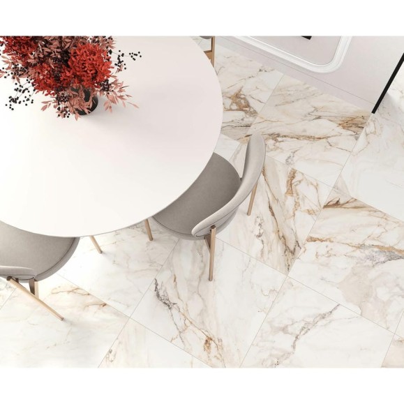 Керамогранит LAPARET Calacatta borgini 60x60 см, структурный, 1.44 кв. м, 4 шт. х9999289600 Керамогранит LAPARET Calacatta borgini 60x60 см, структурный, 1.44 кв. м, 4 шт. х9999289600
