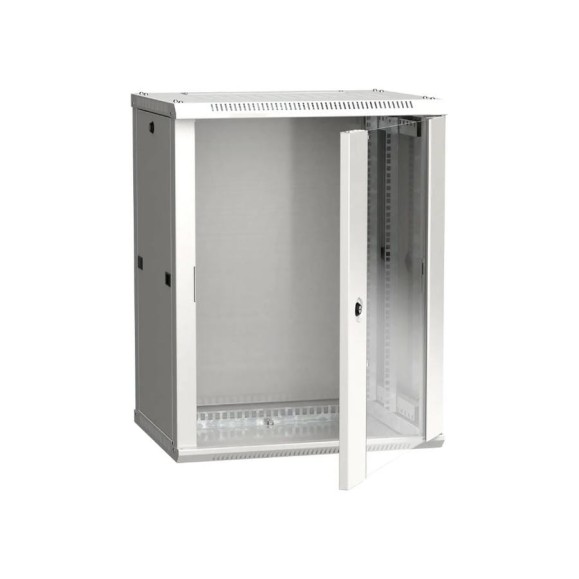 Шкаф ITK LINEA W 18U 600х450 мм дверь стекло RAL 7035 LWR3-18U64-GF Шкаф ITK LINEA W 18U 600х450 мм дверь стекло RAL 7035 LWR3-18U64-GF