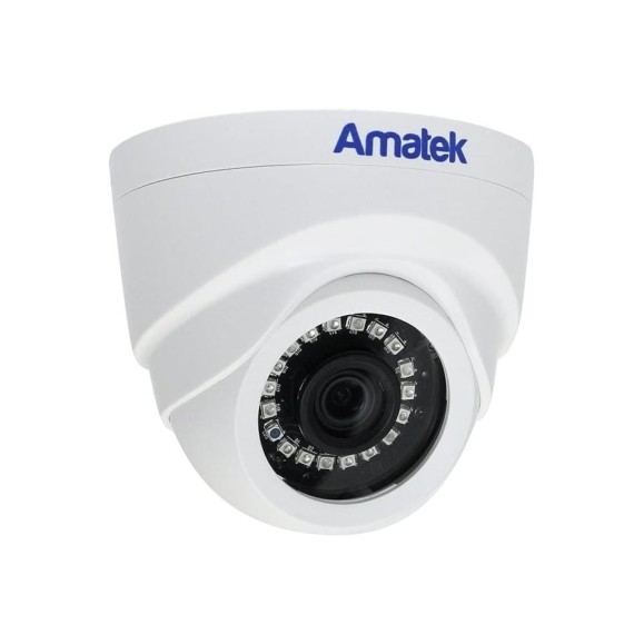 Купольная мультиформатная видеокамера Amatek AC-HD202 3,6 мм 7000723 Купольная мультиформатная видеокамера Amatek AC-HD202 3,6 мм 7000723