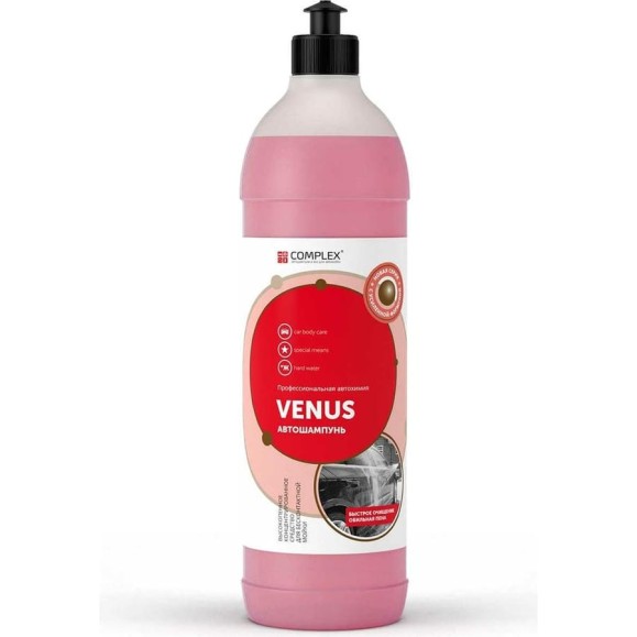 Автошампунь концентрированный бесконтактный Venus 1 л Complex 11461 Автошампунь концентрированный бесконтактный Venus 1 л Complex 11461