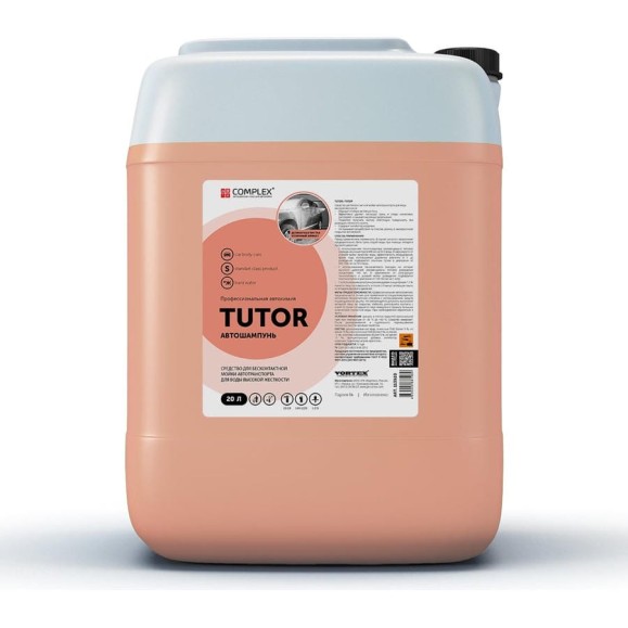 Концентрированный бесконтактный автошампунь Tutor (Тутор) 21кг Complex 113920