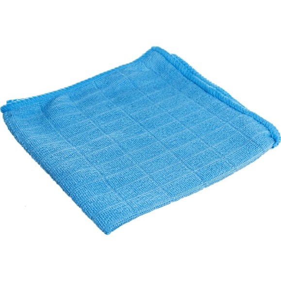 Универсальная вафельная салфетка из микрофибры Рыжий кот M-03 голубая, 30х30 см 310207 Универсальная вафельная салфетка из микрофибры Рыжий кот M-03 голубая, 30х30 см 310207