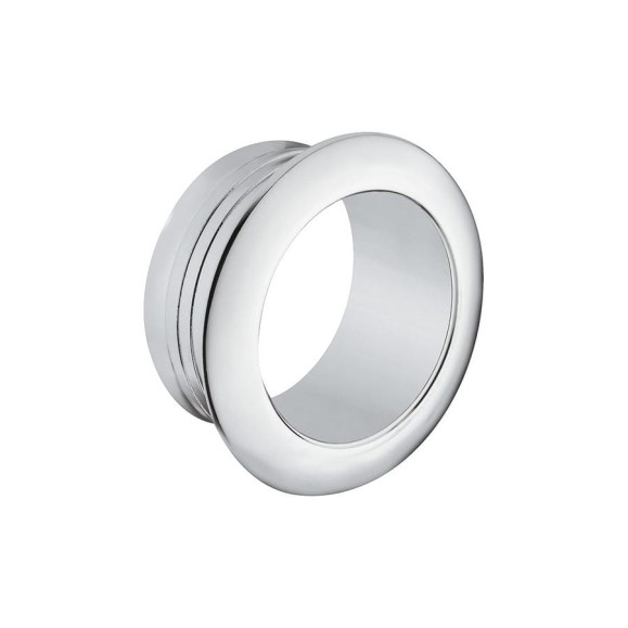 Розетка Hafele Push-Lock Mini, 16 мм, пластик, никелированная 229.09.600 Розетка Hafele Push-Lock Mini, 16 мм, пластик, никелированная 229.09.600