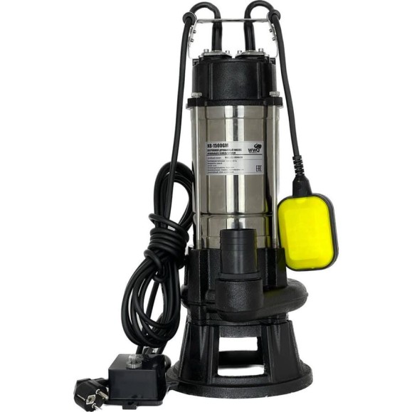 Дренажно-канализационный насос с измельчителем WWQ NB-1500GM Дренажно-канализационный насос с измельчителем WWQ NB-1500GM