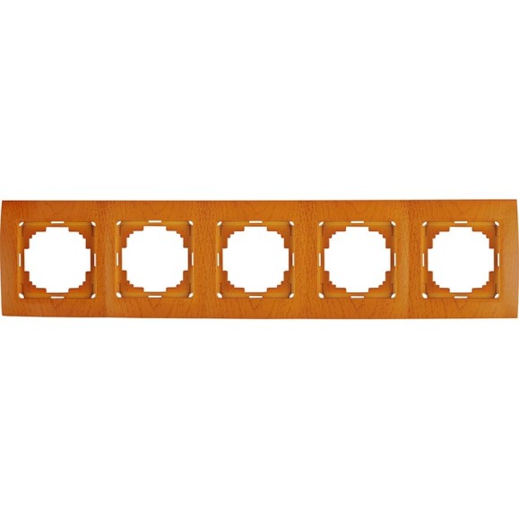 5-местная рамка Nilson TOURAN WOOD, дуб 24250095 5-местная рамка Nilson TOURAN WOOD, дуб 24250095