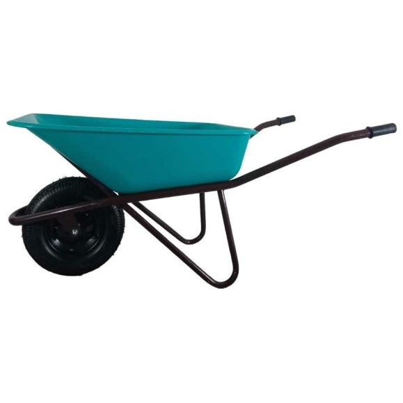 Строительная одноколесная тачка LWI 130 л, 230 кг, сверхпрочное полимерное корыто LWI130PROFI Строительная одноколесная тачка LWI 130 л, 230 кг, сверхпрочное полимерное корыто LWI130PROFI