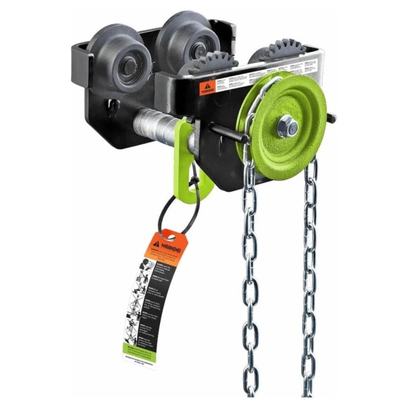Тележка для ручных талей с цепным приводом HITCH TR200, 2 т, 3 м SZ061020 Тележка для ручных талей с цепным приводом HITCH TR200, 2 т, 3 м SZ061020