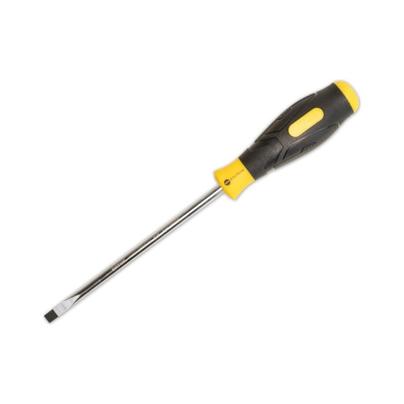 Шлицевая отвертка SHTOK 6.5x125 мм 09103 Шлицевая отвертка SHTOK 6.5x125 мм 09103