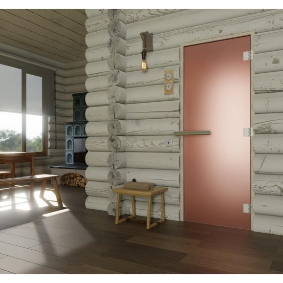 Дверь для бани DoorWood Эталон бронза матовая, 1900х700 мм УТ-00011764 Дверь для бани DoorWood Эталон бронза матовая, 1900х700 мм УТ-00011764