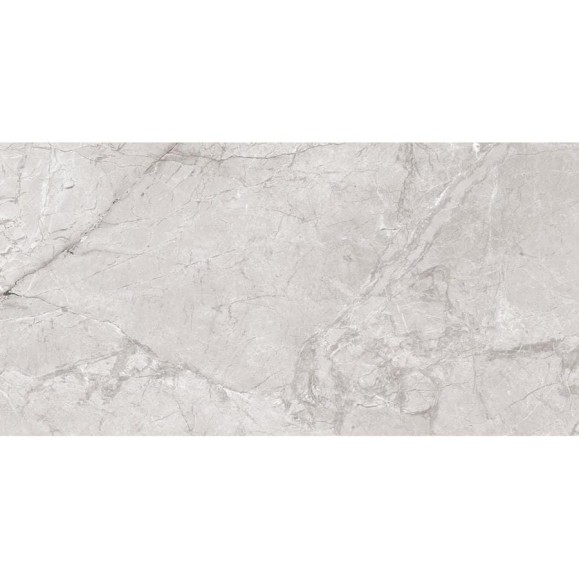 Керамогранит LAPARET Zorani bianco светло-серый, 60x120 см, сатинированный карвинг, 1.44 кв. м, 2 шт. х9999293172
