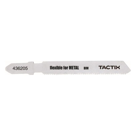 Пилка по металлу Т118AF, BIM, 5 шт для электролобзика TACTIX 436205