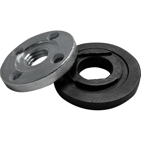 Комплект гайка М14 с опорным фланцем для УШМ vertextools 20-40-125 Комплект гайка М14 с опорным фланцем для УШМ vertextools 20-40-125