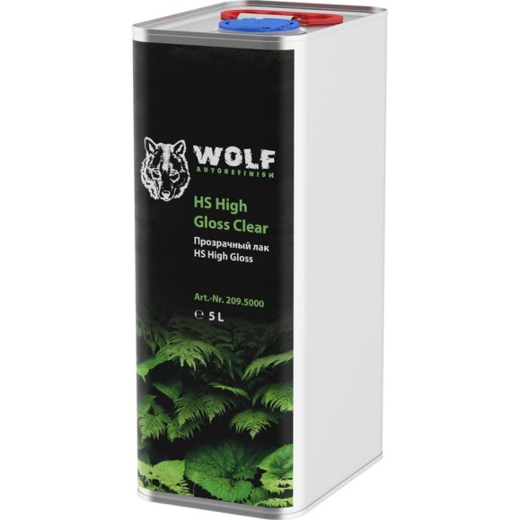 Прозрачный лак WOLF HS High Gloss, 5л 209.5000 Прозрачный лак WOLF HS High Gloss, 5л 209.5000