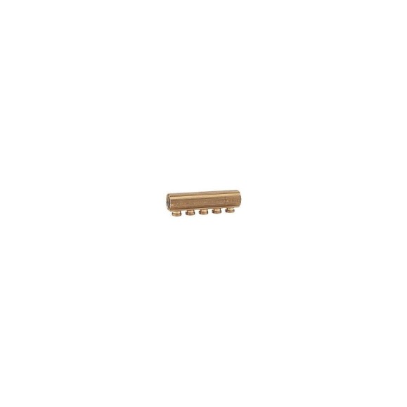 Коллектор распределительный 3/4x18/4, латунный Giacomini R551SY004 Коллектор распределительный 3/4x18/4, латунный Giacomini R551SY004