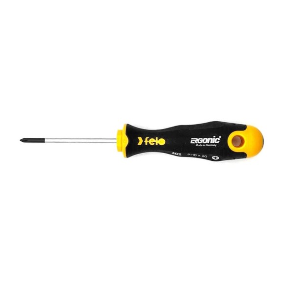 Крестовая отвертка Felo Ergonic PH0x60 40200110 Крестовая отвертка Felo Ergonic PH0x60 40200110