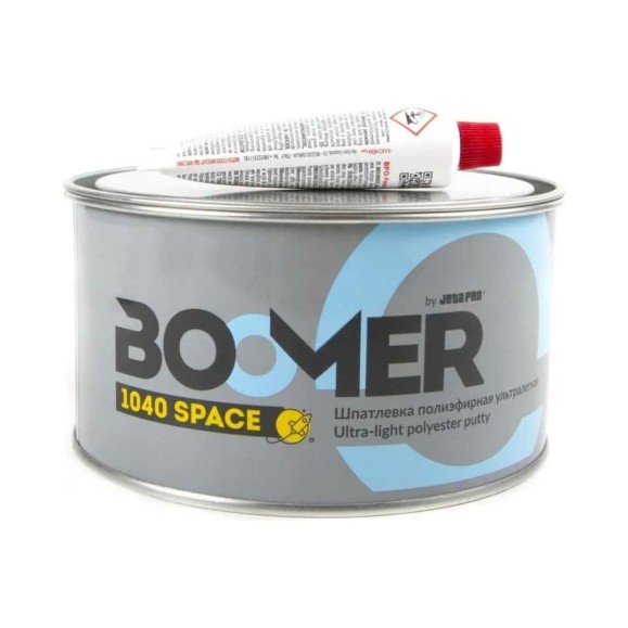 Полиэфирная универсальная шпатлевка BOOMER SPACE 0.5+0.015 кг 1040/0,5 Полиэфирная универсальная шпатлевка BOOMER SPACE 0.5+0.015 кг 1040/0,5