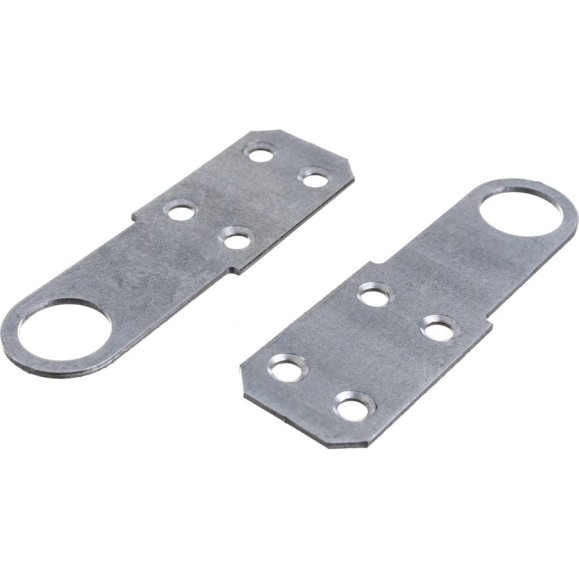 Прямая проушина для замка КРЕПКО-НАКРЕПКО 90x30x2.0 Pzp 2 шт. 48034 Прямая проушина для замка КРЕПКО-НАКРЕПКО 90x30x2.0 Pzp 2 шт. 48034
