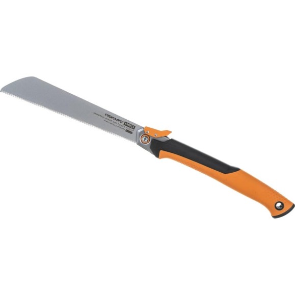 Пила Fiskars тяговая складная PowerTooth 250 мм, 13 зубьев на дюйм 1062933 Пила Fiskars тяговая складная PowerTooth 250 мм, 13 зубьев на дюйм 1062933