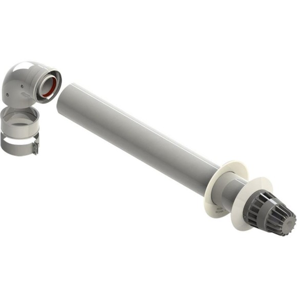 Комплект коаксиального дымохода Fondital А, 100/60, L=1 м, для TFS 6KITCON00A Комплект коаксиального дымохода Fondital А, 100/60, L=1 м, для TFS 6KITCON00A