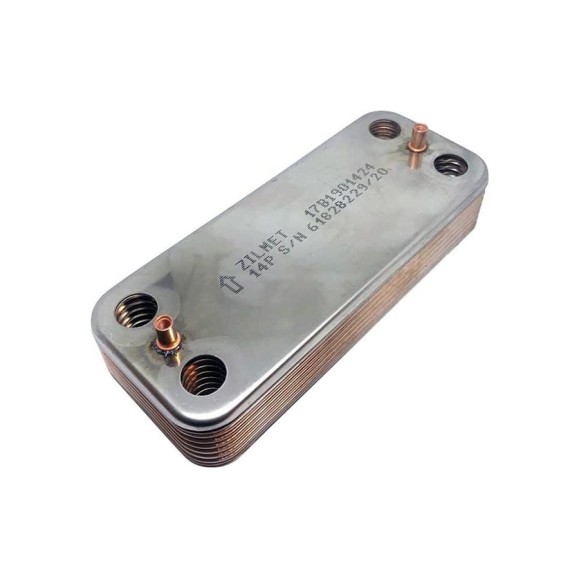 Паяный теплообменник Zilmet ZВ190 - 14P 17B1901424