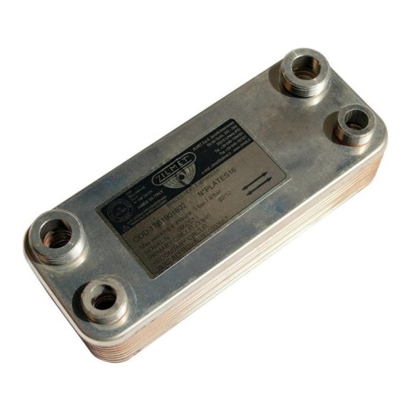 Паяный теплообменник Zilmet ZВ207 - 12Р соединение 3/4