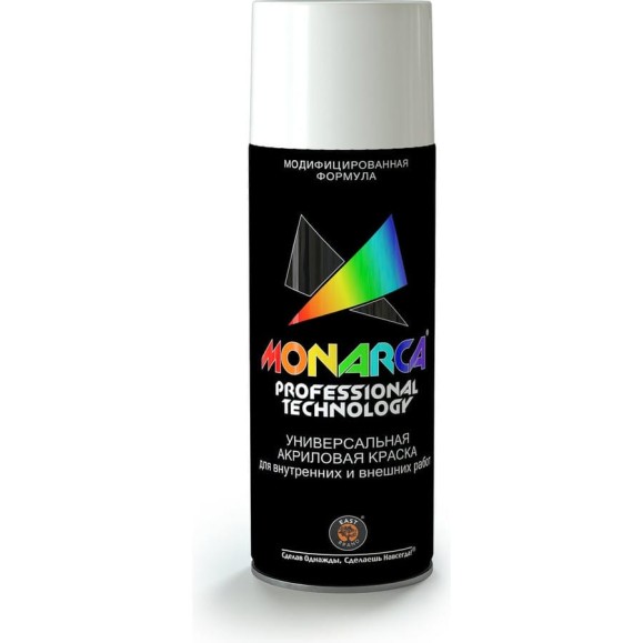 Аэрозольная краска Monarca RAL9003 Белый Матовый 19503 Аэрозольная краска Monarca RAL9003 Белый Матовый 19503