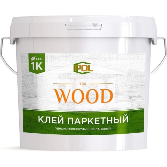 Однокомпонентный силановый клей ГЕПОЛ Wood 1K 7 кг GPW1K-7 Однокомпонентный силановый клей ГЕПОЛ Wood 1K 7 кг GPW1K-7