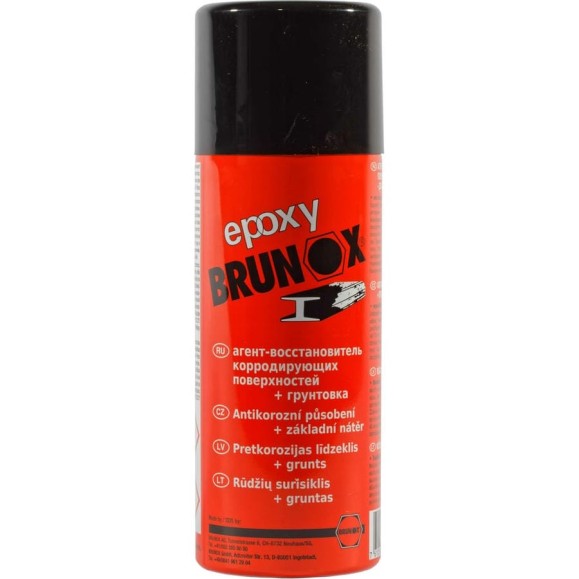 Грунтовка и преобразователь ржавчины Brunox Epoxy 150 мл, спрей BR015EP