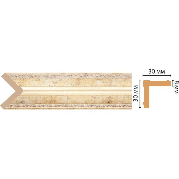 Угол Decomaster ДМ 30x30x2400 мм 116-553 Угол Decomaster ДМ 30x30x2400 мм 116-553