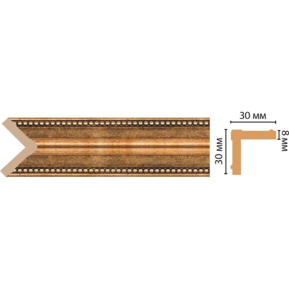 Угол Decomaster ДМ 30x30x2400 мм 116-57 Угол Decomaster ДМ 30x30x2400 мм 116-57