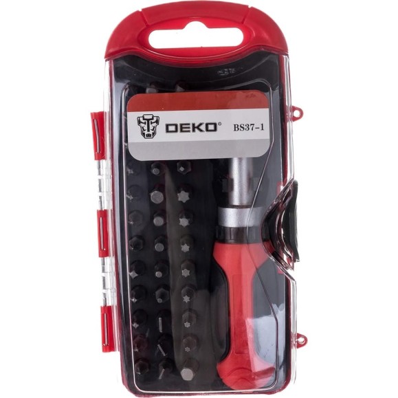 Отвертка с набором бит DEKO BS37-1 065-0505 Отвертка с набором бит DEKO BS37-1 065-0505